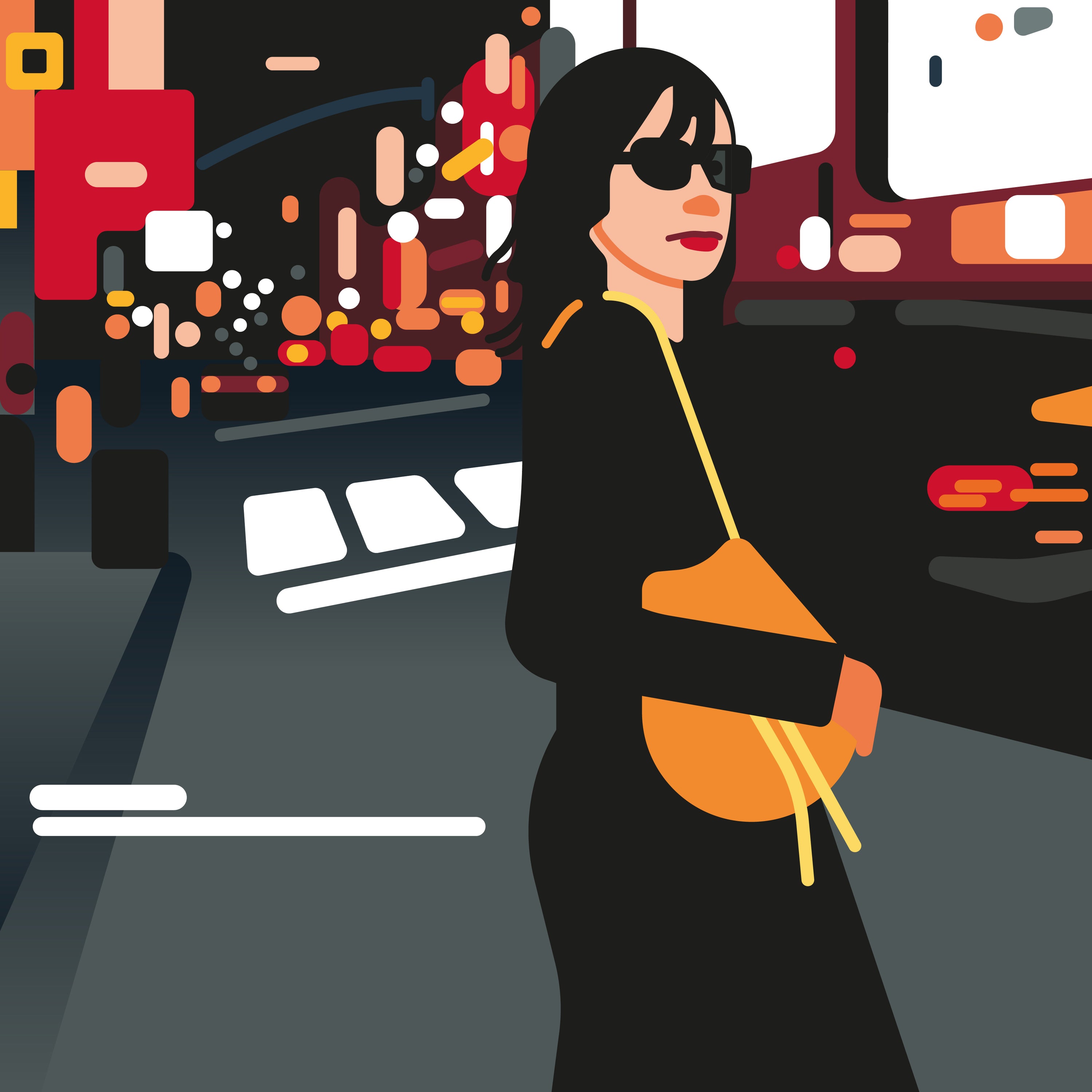 PJ Harvey 'Stories from the City, Stories from the Sea'  12" print