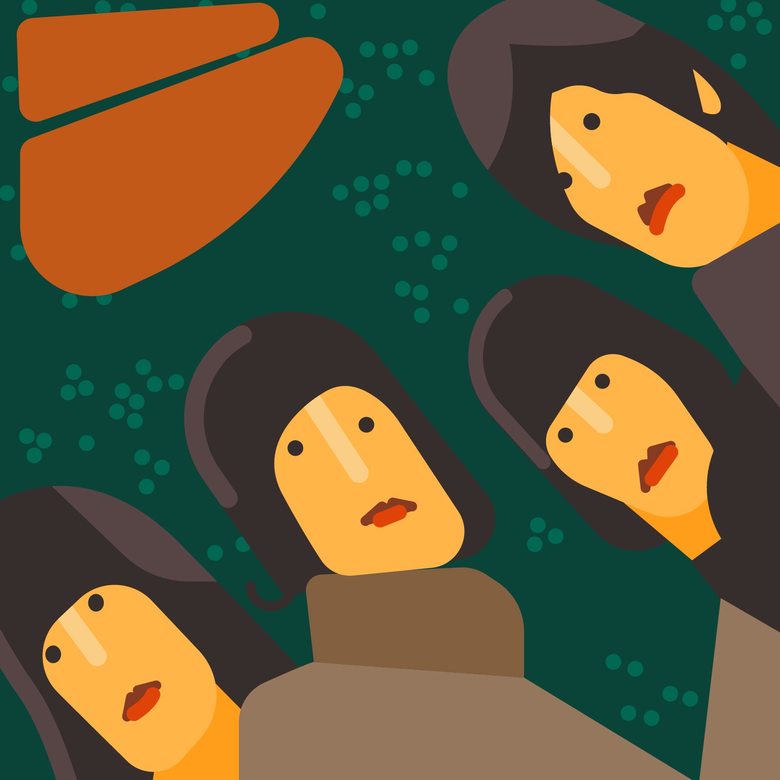 The Beatles 'Rubber Soul'  12" print