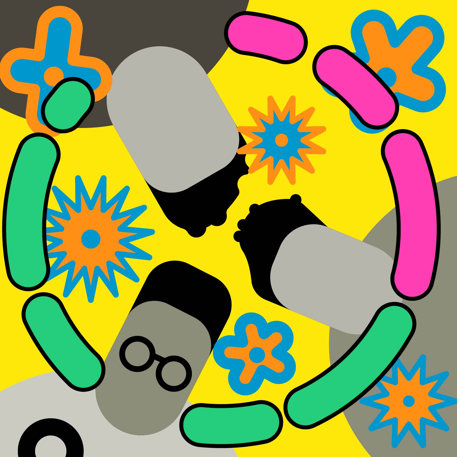 De La Soul  '3 Feet High and Rising'  12" print