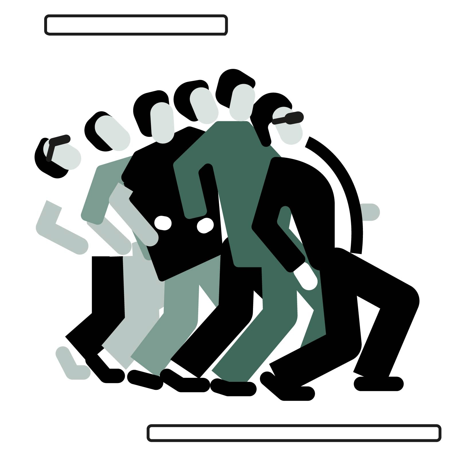 Madness 'One Step Beyond' 12" print