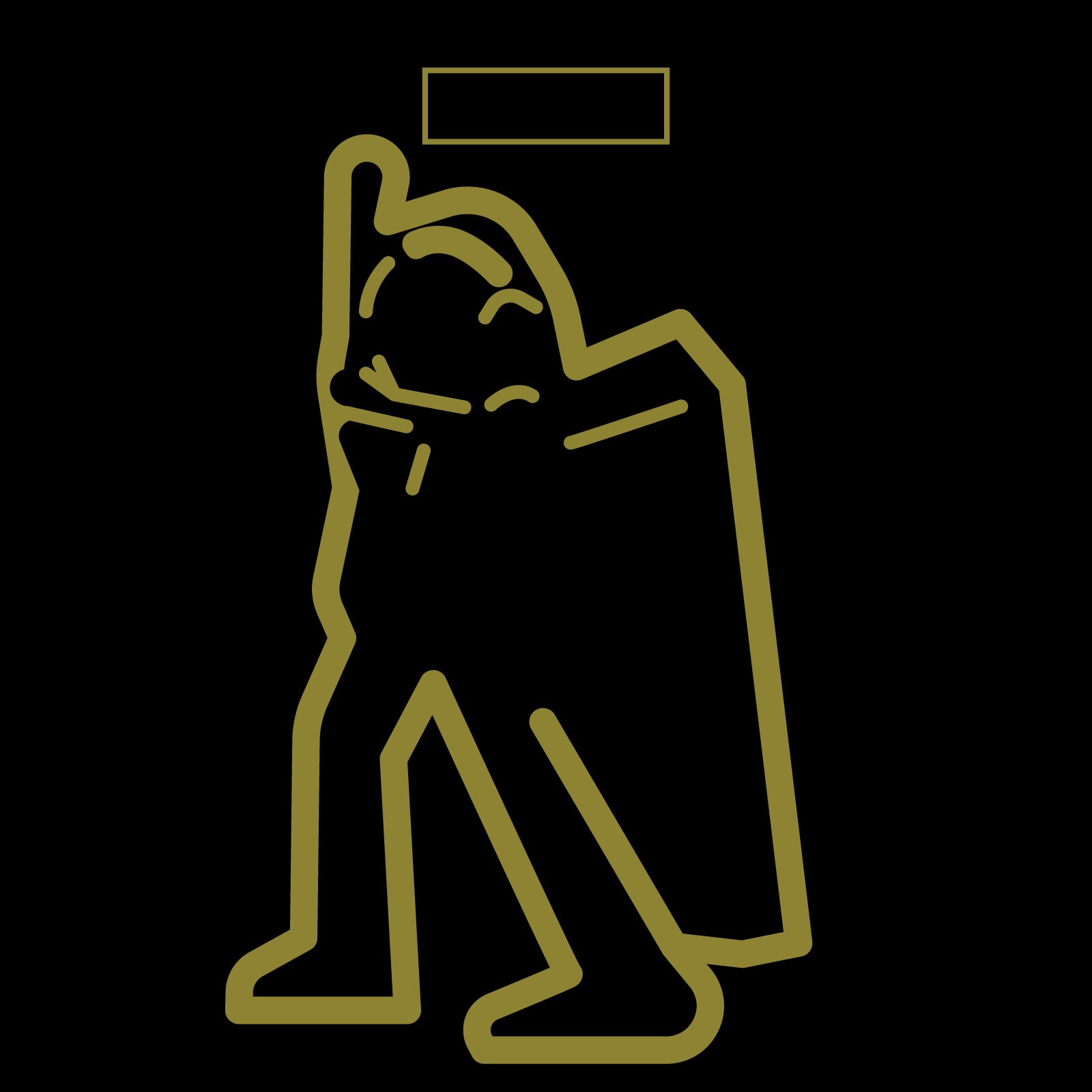 T-Rex 'Electric Warrior'  12" print