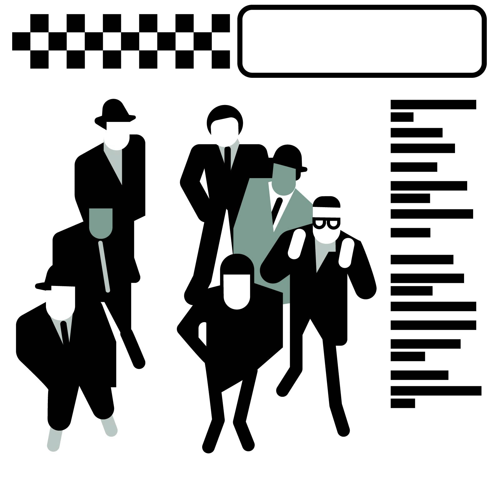 The Specials 12" print