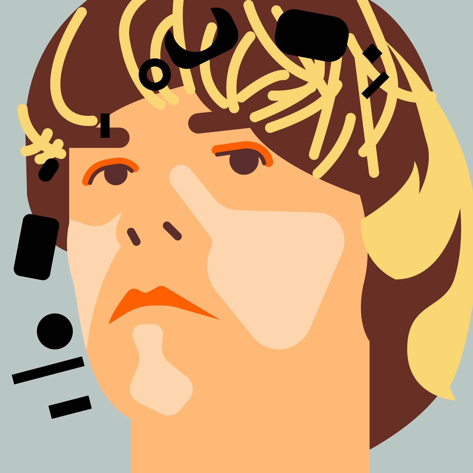 Tim Burgess 'I Love the New Sky'  12" print